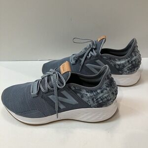New! New Balance Fresh Foam Roav v2 Gray Blue White Mens Size 12